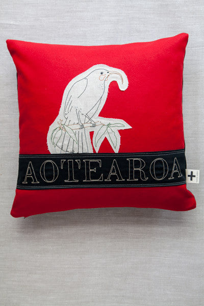 'Aotearoa Huia' Trade Cushion