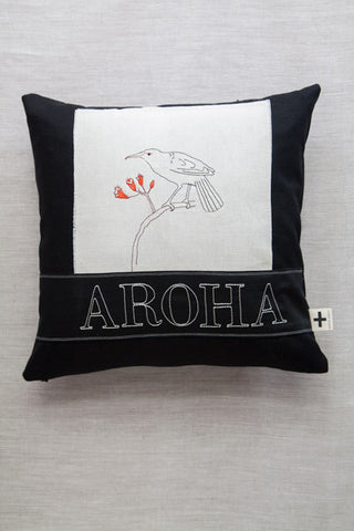 'Aroha Tui' Trade Cushion